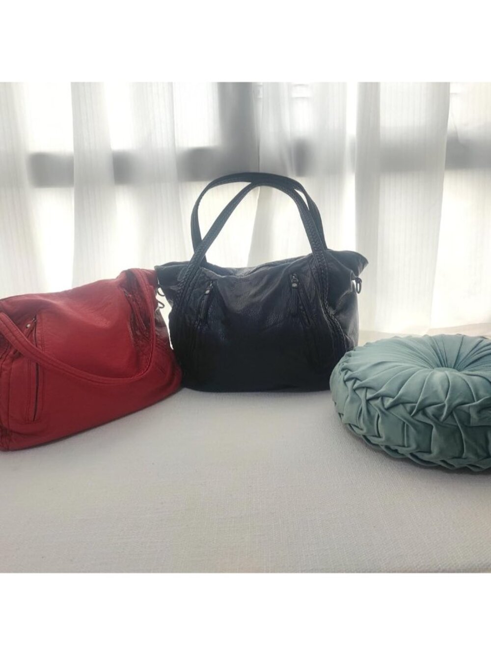 Large Purses for Women Slouchy Oversized Bag Extra Big Handbag Multi-pockets Hob - Picture 8 of 9